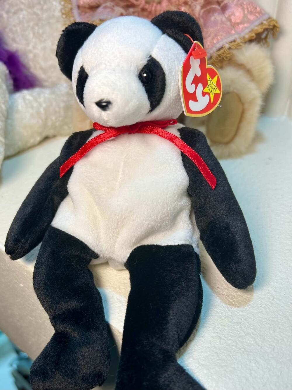 Ty Beanie Baby Fortune the Panda Retired Mint 1997 Original